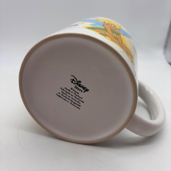 Disney Store Tinkerbell Magical Mornings Character Large Ceramic Coffee Mug - Picture 10 of 15